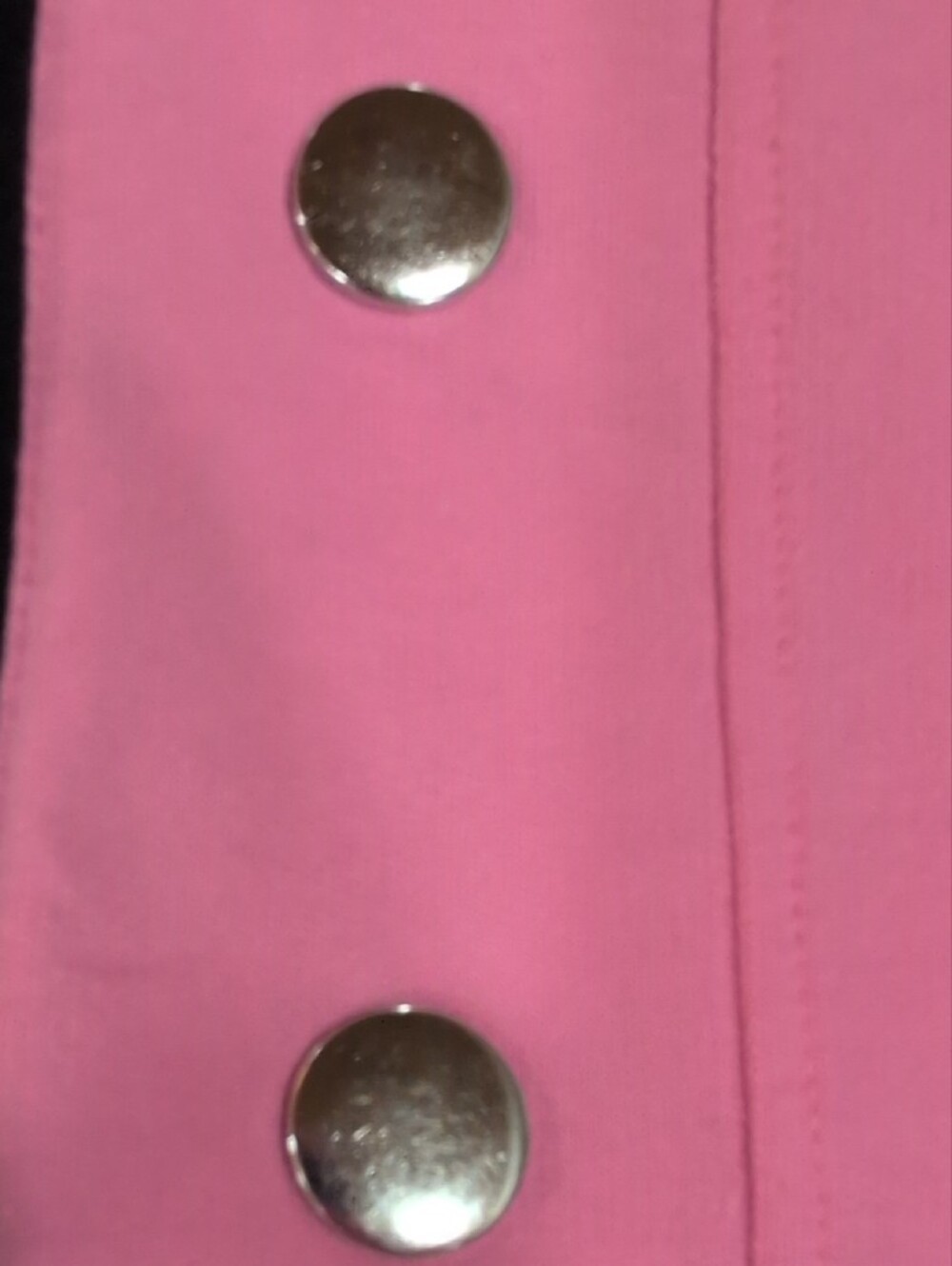 Disney Kingdom Hearts Pink & Black Sleeveless Hooded Sweatshirt - Picture 5 of 9